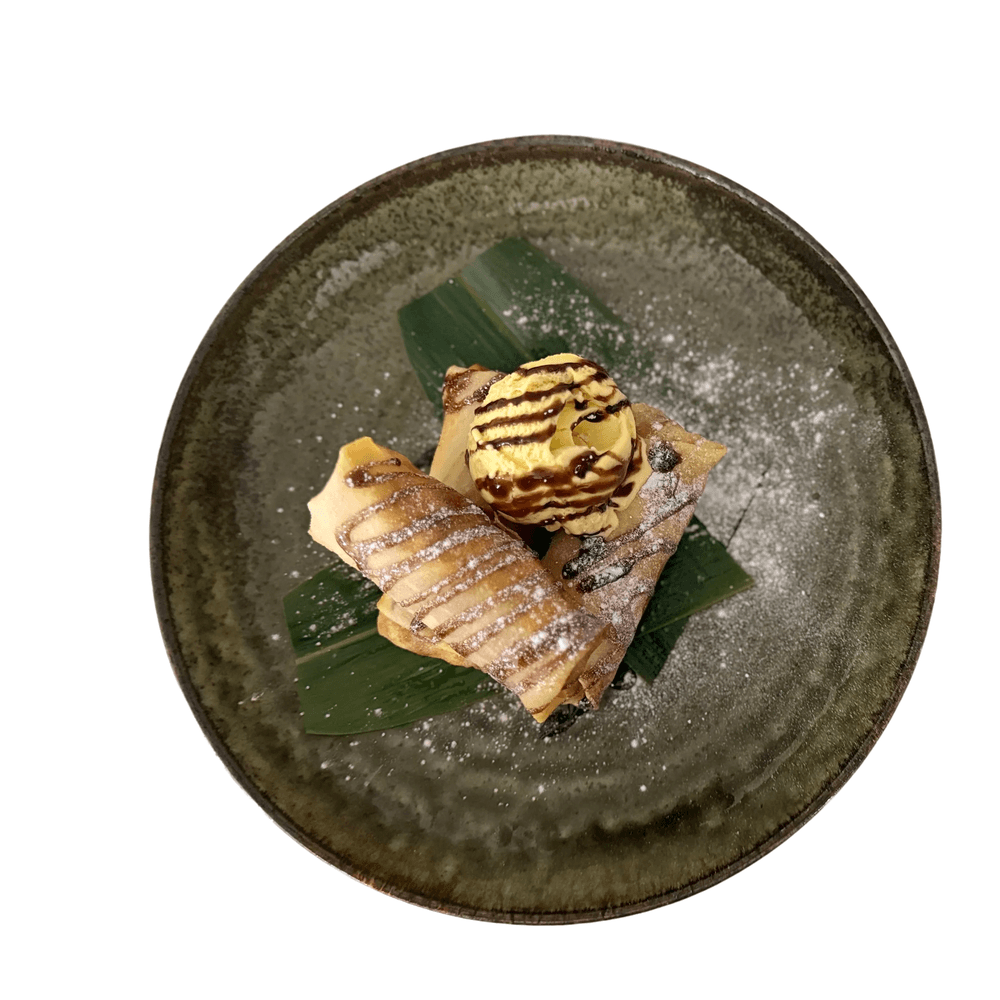 Banana Spring Rolls