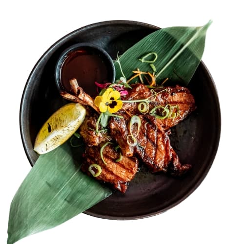 Chargrilled BBQ Lamb Lollipops (3pcs)