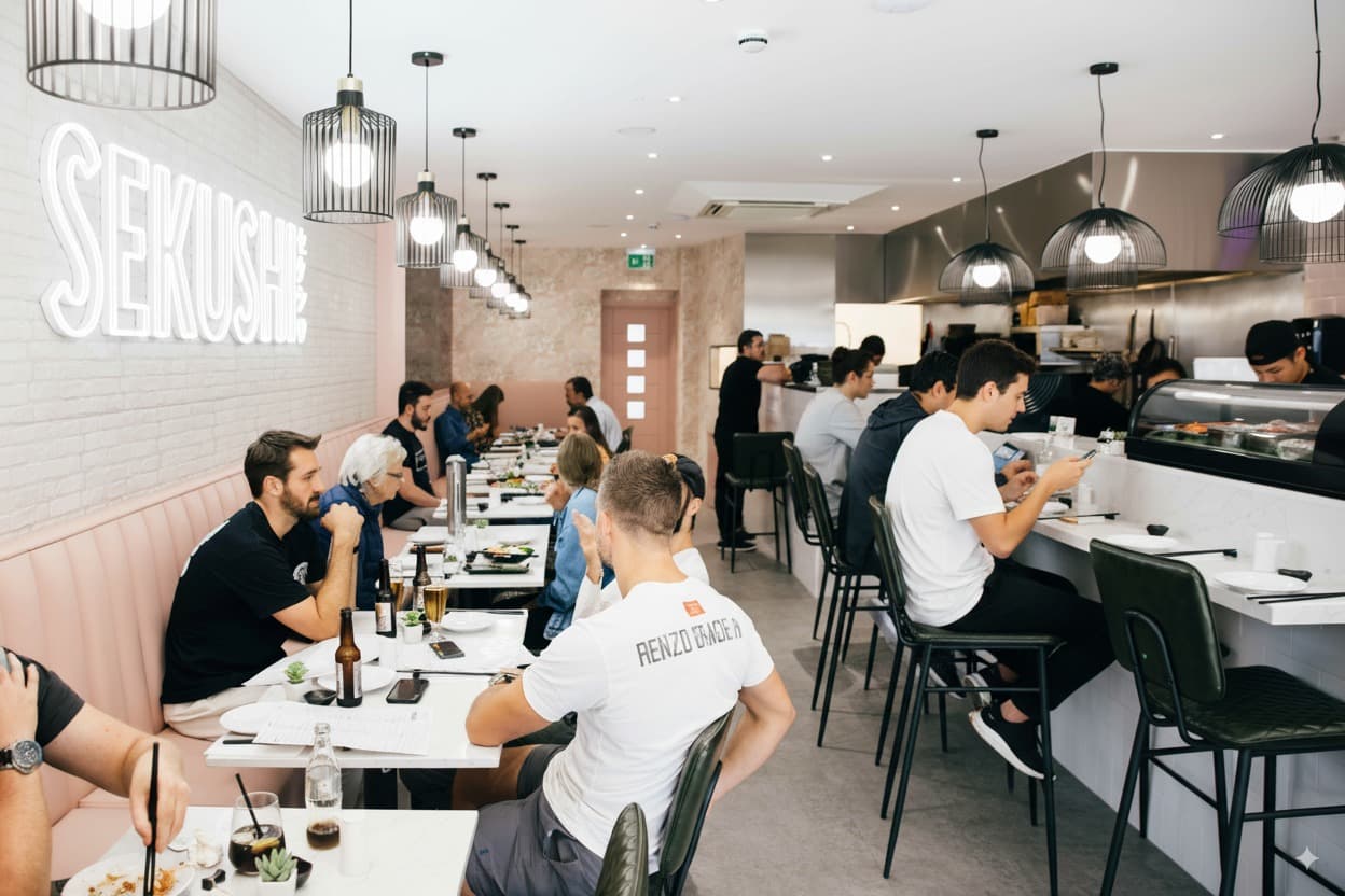 Dine in at Sekushi