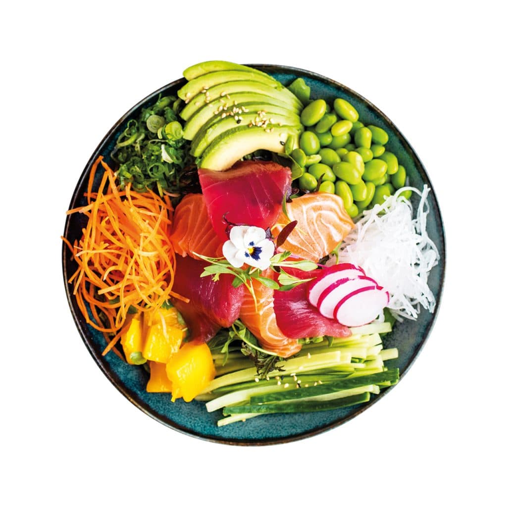 Mixed Sashimi Salad