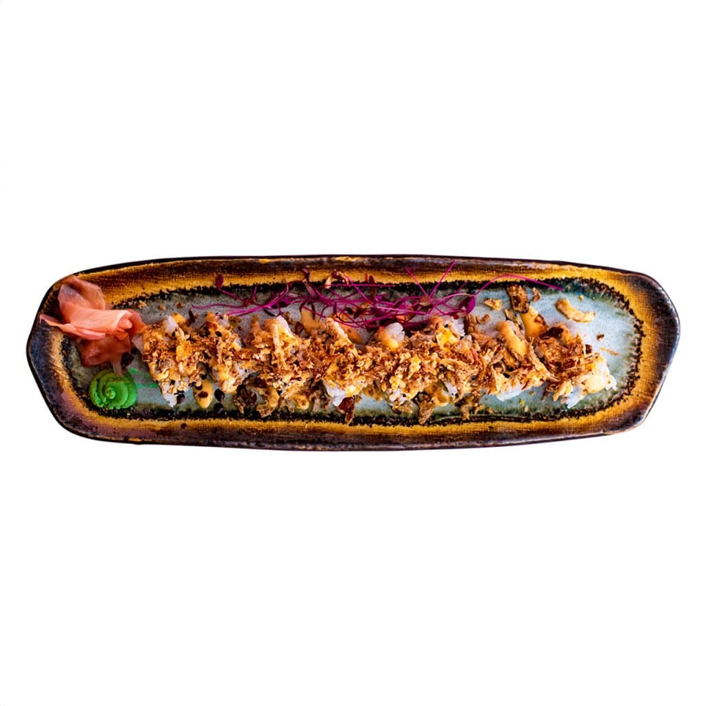 Salmon Crunch Roll
