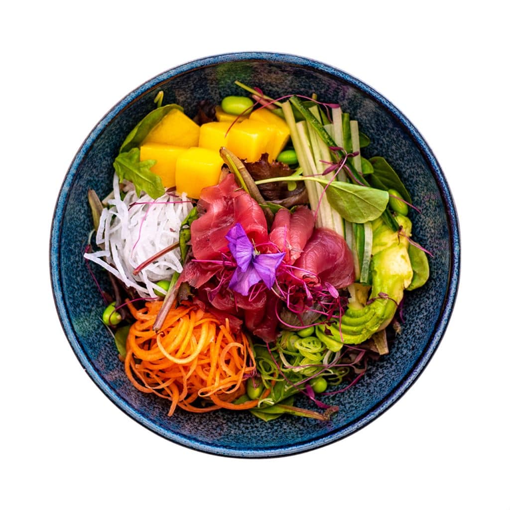 Tuna Sashimi Salad